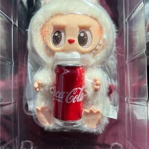 Coca-Cola Plush Labubu Pendant
